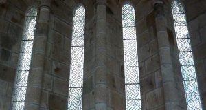 Witraże z Mont Saint Michel