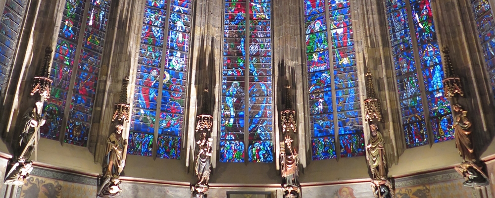 Szklany Dom w Katedrze w Akwizgranie