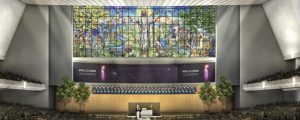 Współczesna architektura sakralna oraz tradycyjny witraż
