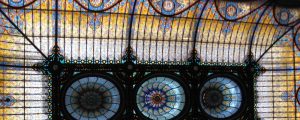 Najwspanialszy witrażowy dach w stylu Art Nouveau